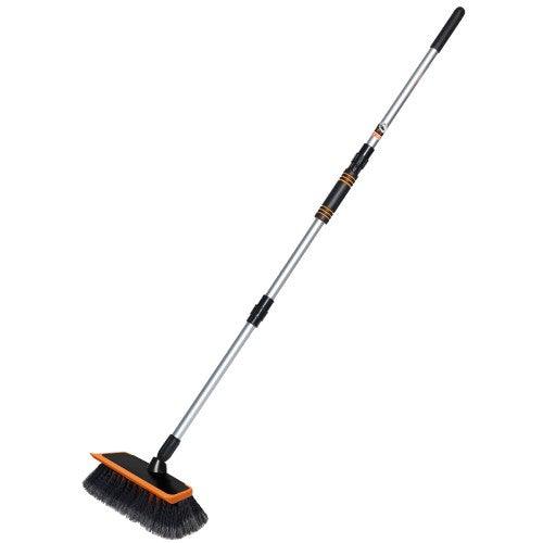 MATCC Long Handle Car Wash Brush with Squeegee Edge 10 MATCC Long Handle Car Wash Brush with Squeegee Edge 10